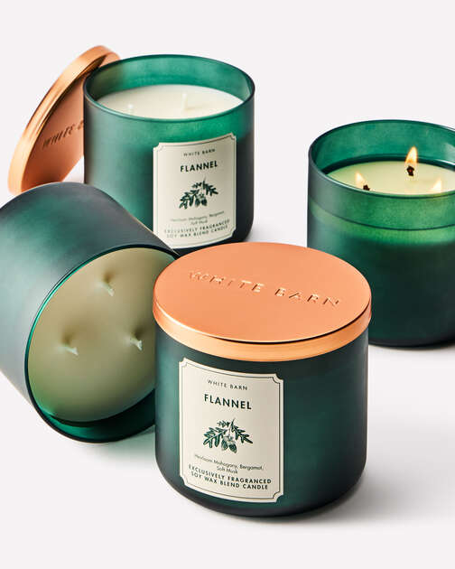 Flannel 3-Wick Candle