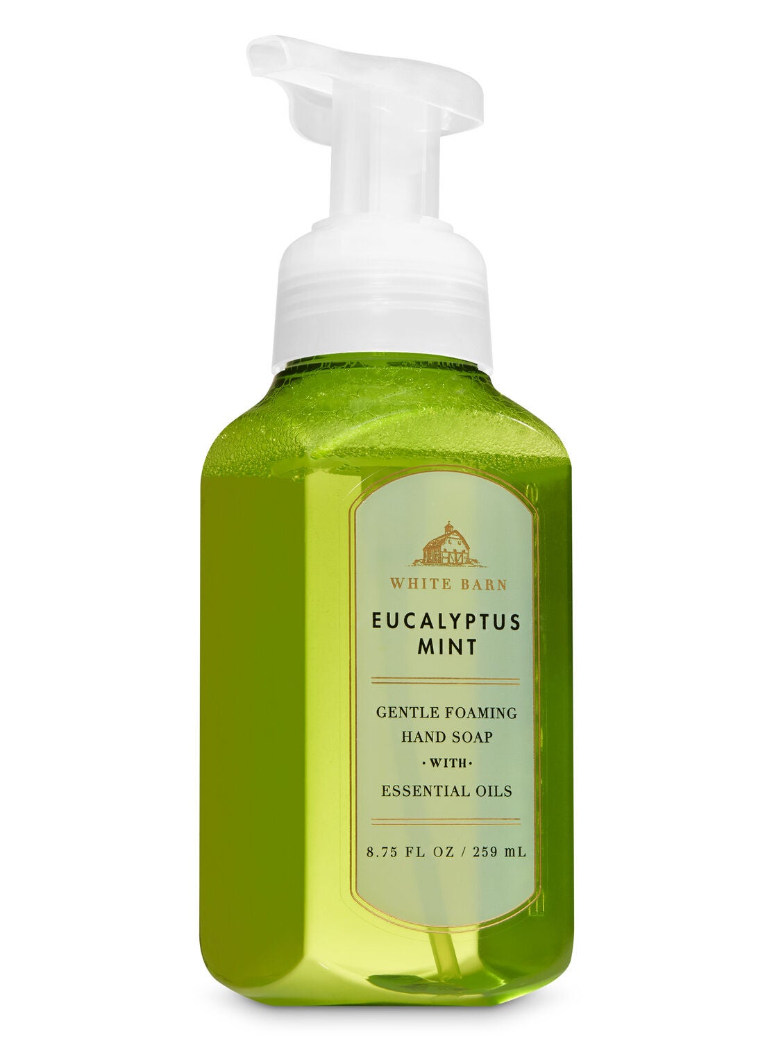 White Barn Eucalyptus Mint Gentle Foaming Hand Soap - Bath And Body Works