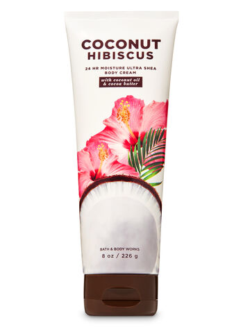  Coconut Hibiscus Ultra Shea Body Cream - Bath And Body Works
