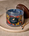 Warm Amber & Oak 3-Wick Candle