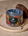 Warm Amber & Oak 3-Wick Candle