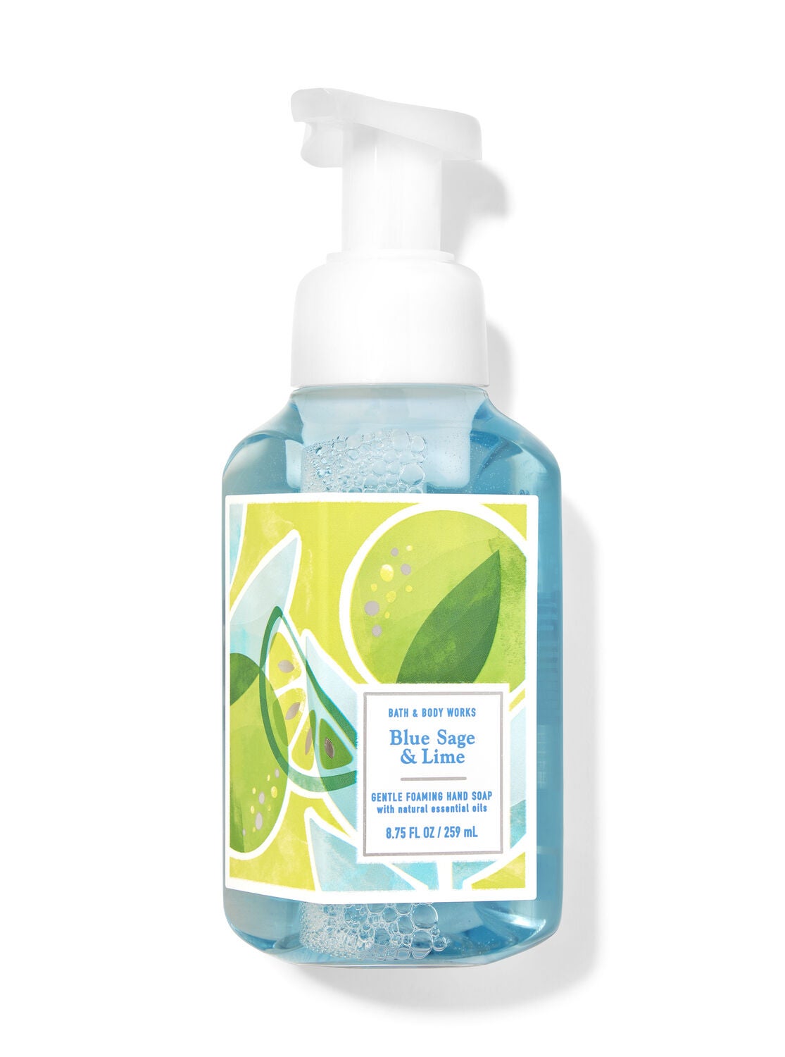 Blue Sage & Lime Gentle Foaming Hand Soap