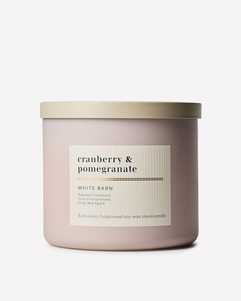 Cranberry & Pomegranate 3-Wick Candle