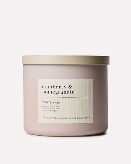 Cranberry & Pomegranate 3-Wick Candle