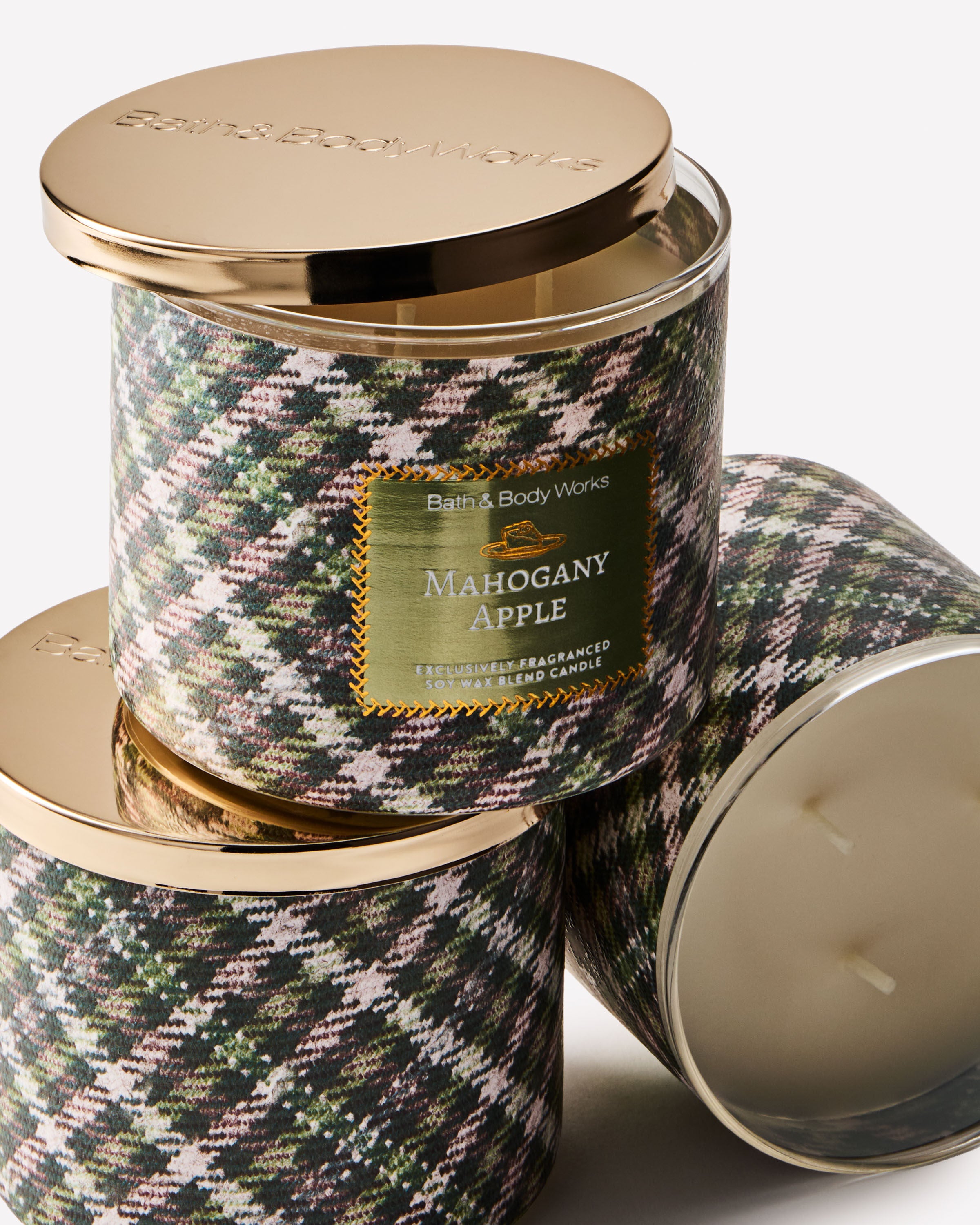 Mahogany Apple 3-Wick Candle | Bath & Body Works