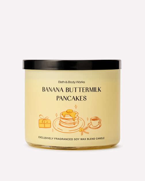 Banana Buttermilk Pancakes 3-Wick Candle