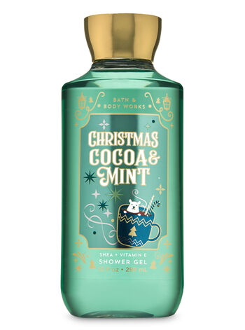  Christmas Cocoa &amp; Mint Shower Gel - Bath And Body Works