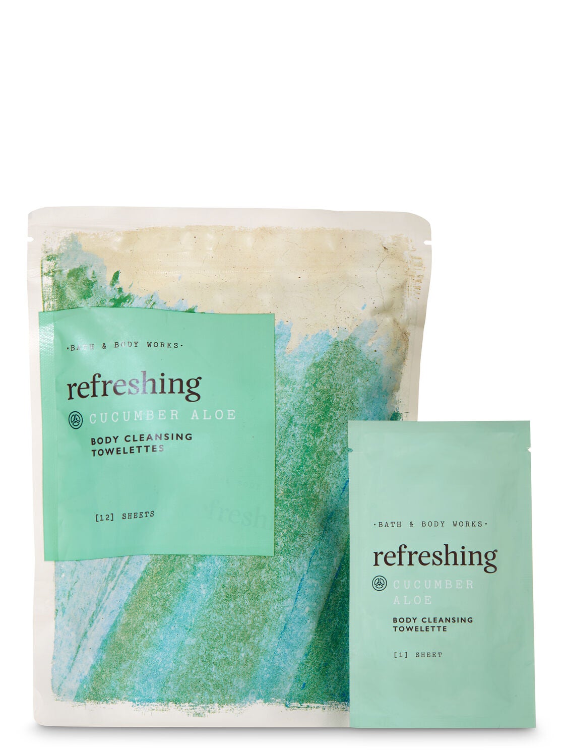 Cucumber Aloe Body Cleansing Towelettes, 12-Pack - Bath And Body Works