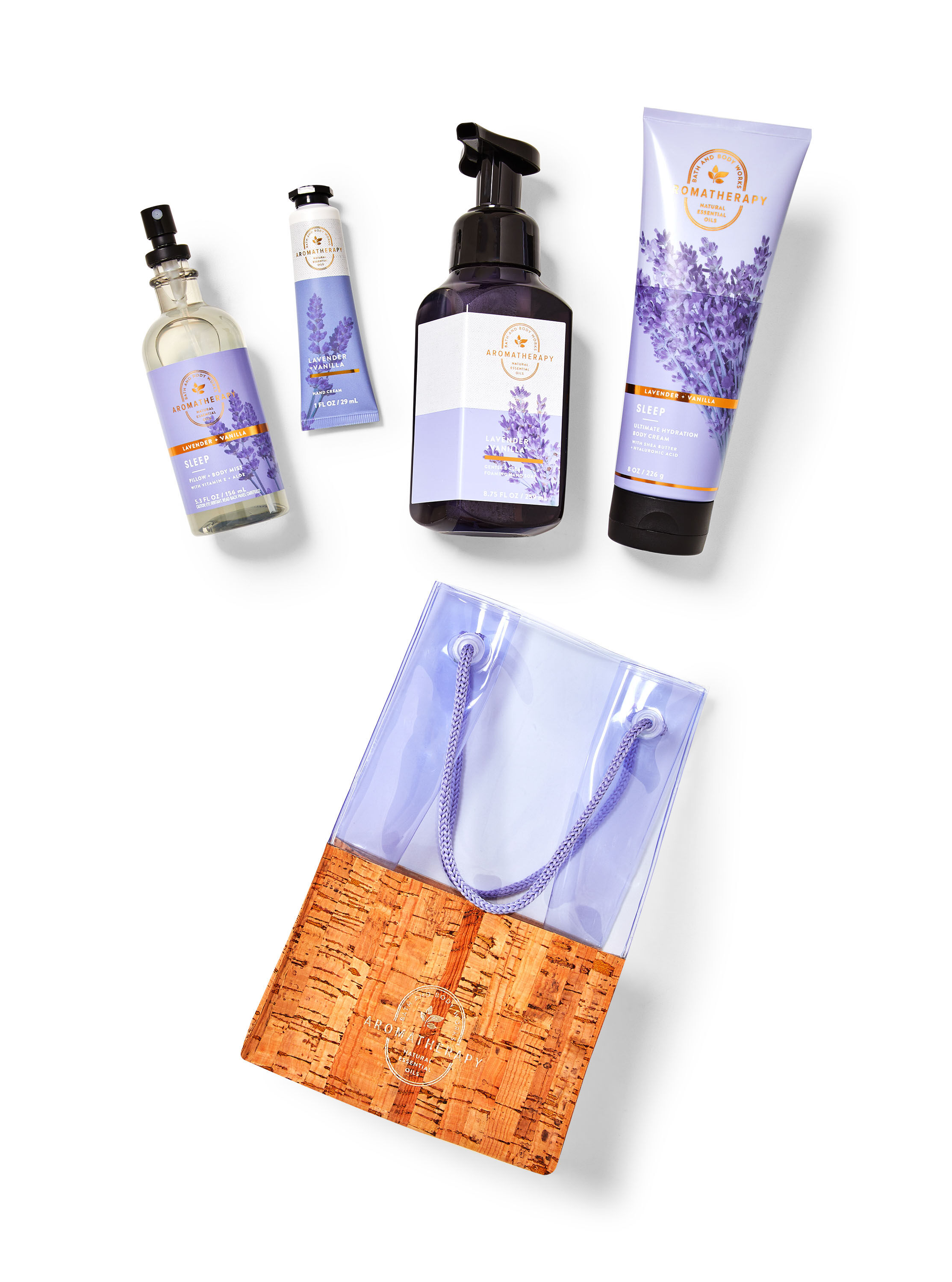 Lavender Vanilla Gift Bag Set