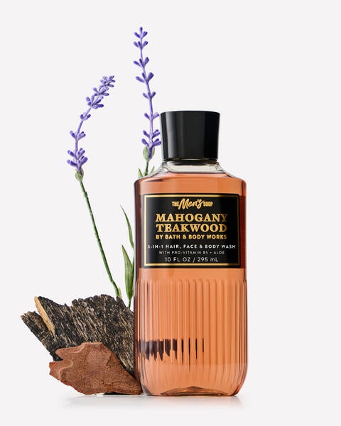 Mahogany Teakwood 3-in-1 Hair, Face & Body Wash