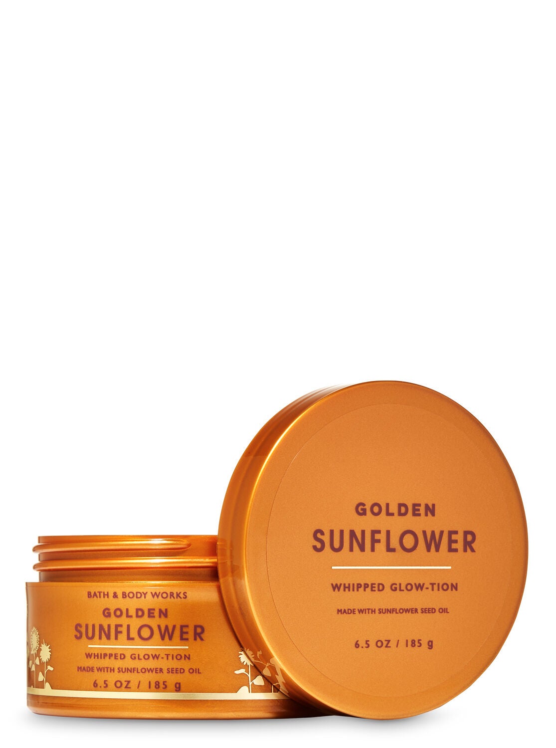 Golden Sunflower Whipped Glow Tion Bath Body Works