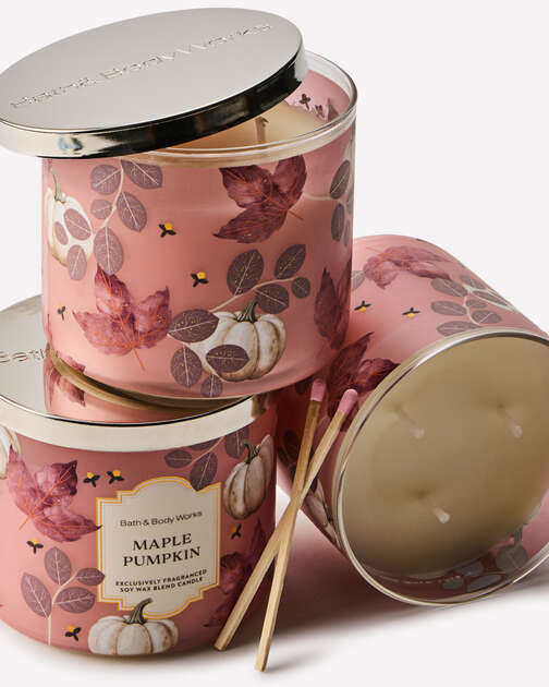 Maple Pumpkin 3-Wick Candle