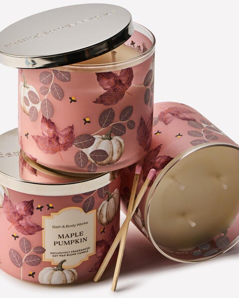 Maple Pumpkin 3-Wick Candle