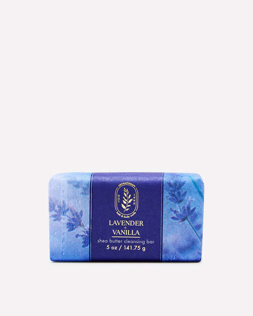 Lavender Vanilla Shea Butter Cleansing Bar