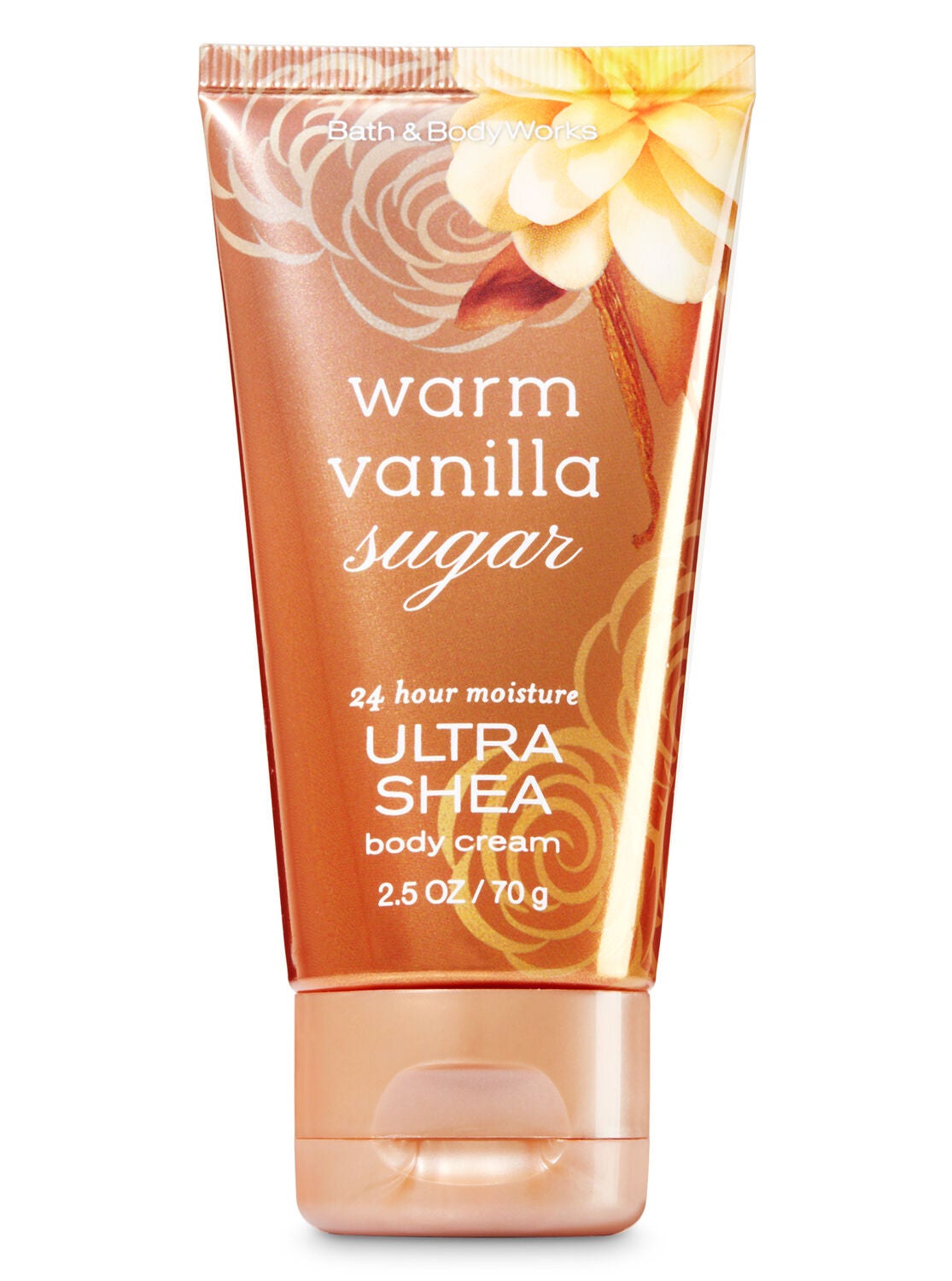 Signature Collection Warm Vanilla Sugar Travel Size Body Cream - Bath And Body Works