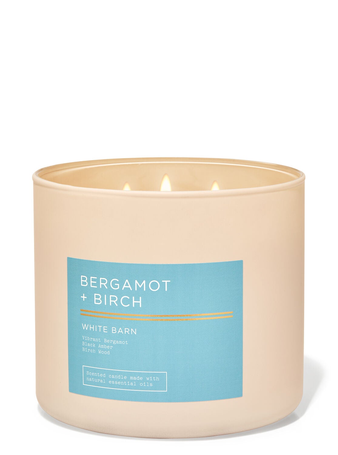 Bergamot & Birch 3-Wick Candle