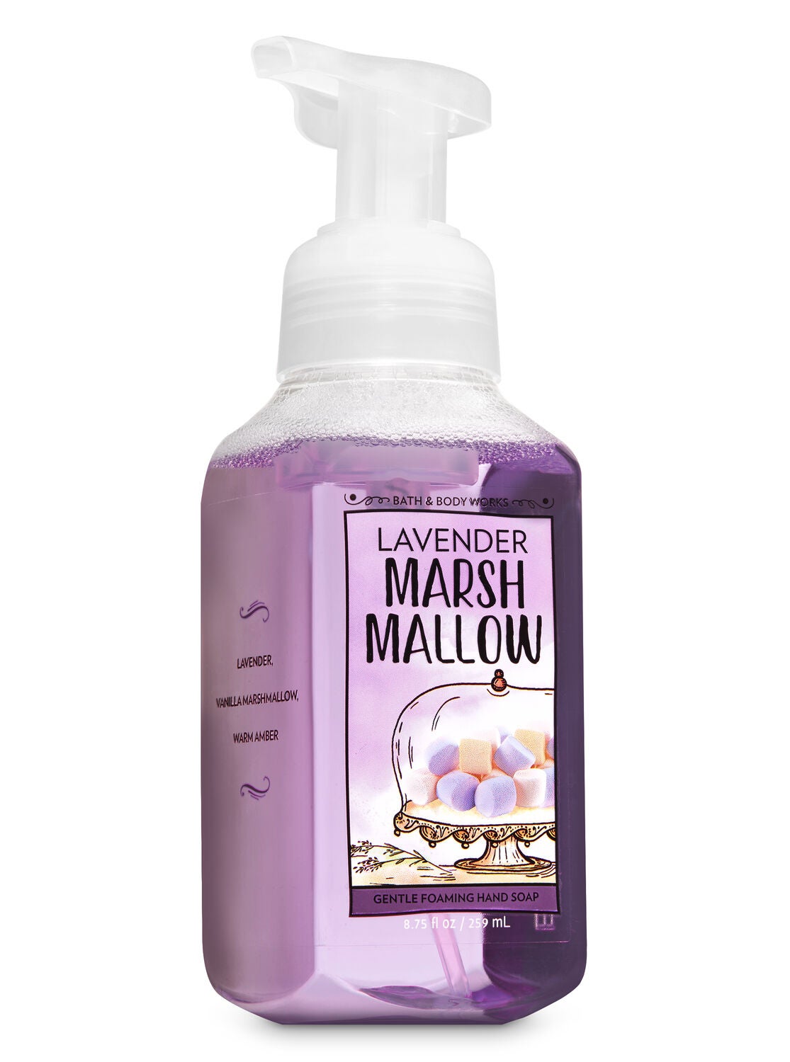 Lavender Marshmallow Gentle Foaming Hand Soap - Bath And Body Works