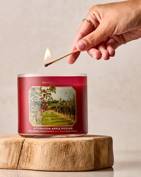 Afternoon Apple Picking 3-Wick Candle