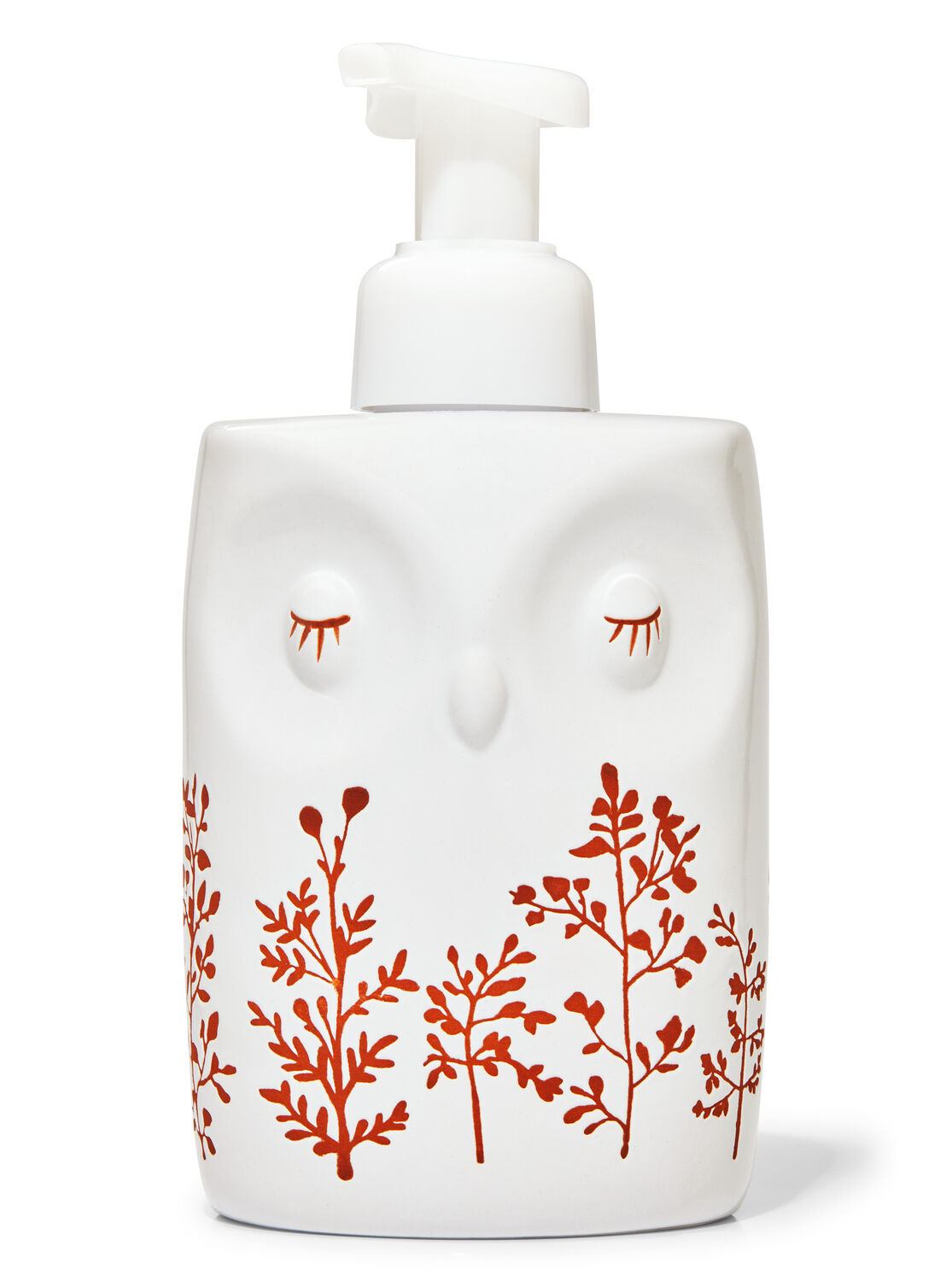 BATH BODY WORKS OWL HAND SOAP SLEEVE HOLDER FOAMING DEEP CLEANSING SMALL CANDLE 