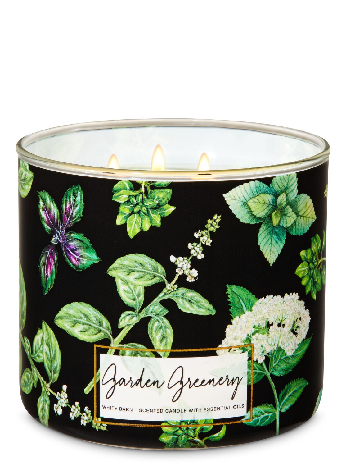 Garden Greenery 3-Wick Candle - Bath And Body Works