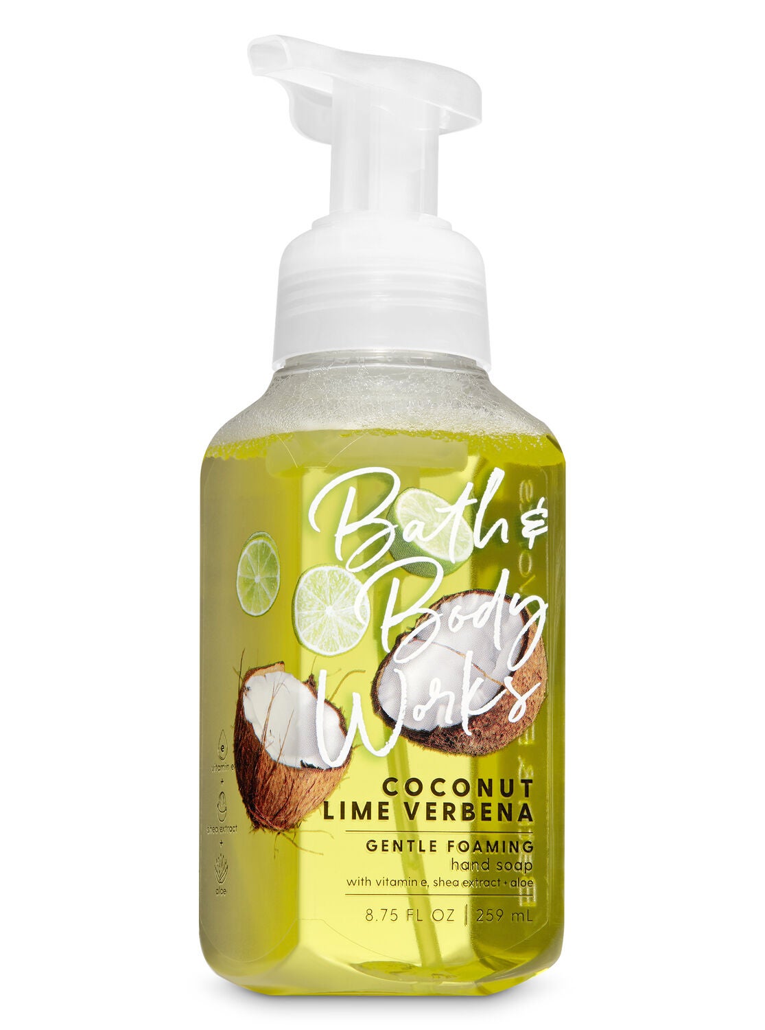 Coconut Lime Verbena Gentle Foaming Hand Soap - Bath And Body Works