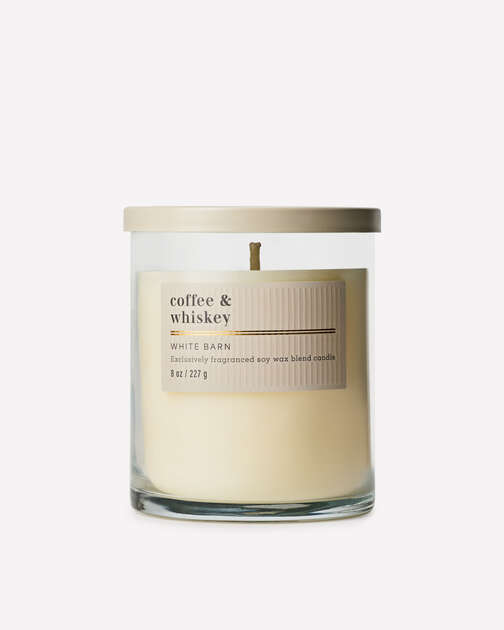 Coffee & Whiskey Single Wick Candle