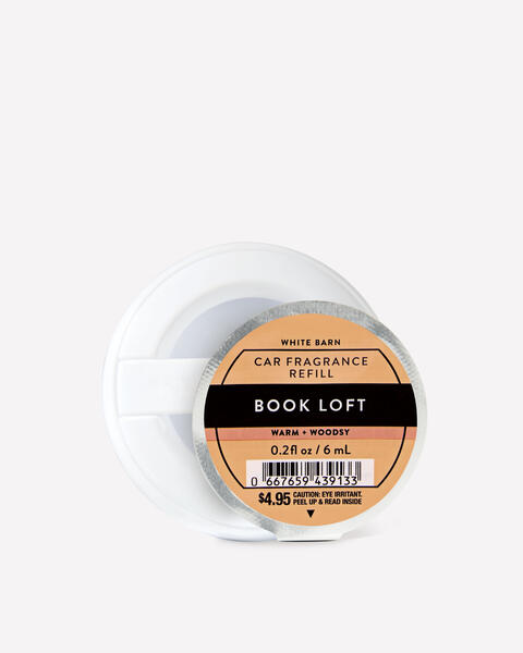 Book Loft Car Fragrance Refill