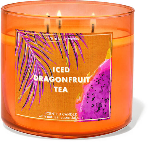 Iced Dragon Fruit Tea 3-Wick Candle