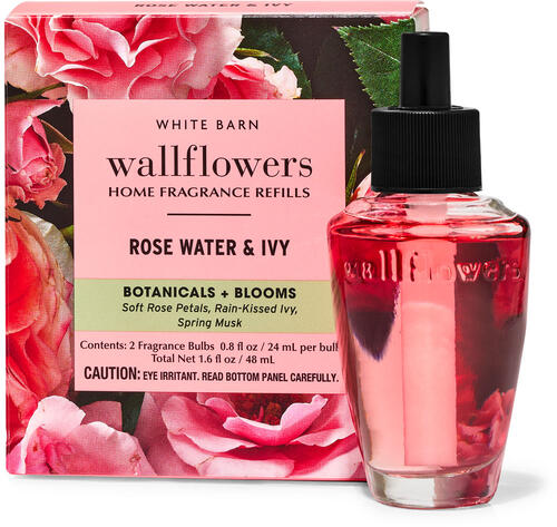 Rose Water &amp; Ivy Wallflowers Refills 2-Pack