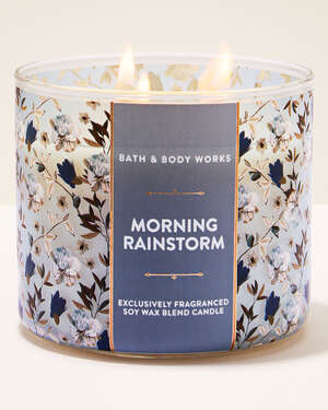 Morning Rainstorm 3-Wick Candle