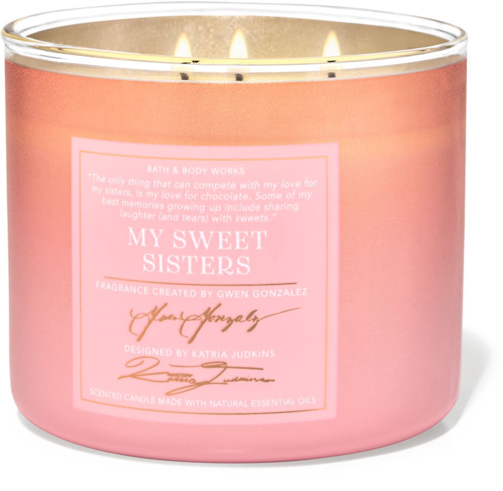 Bath and body shop works scented candles