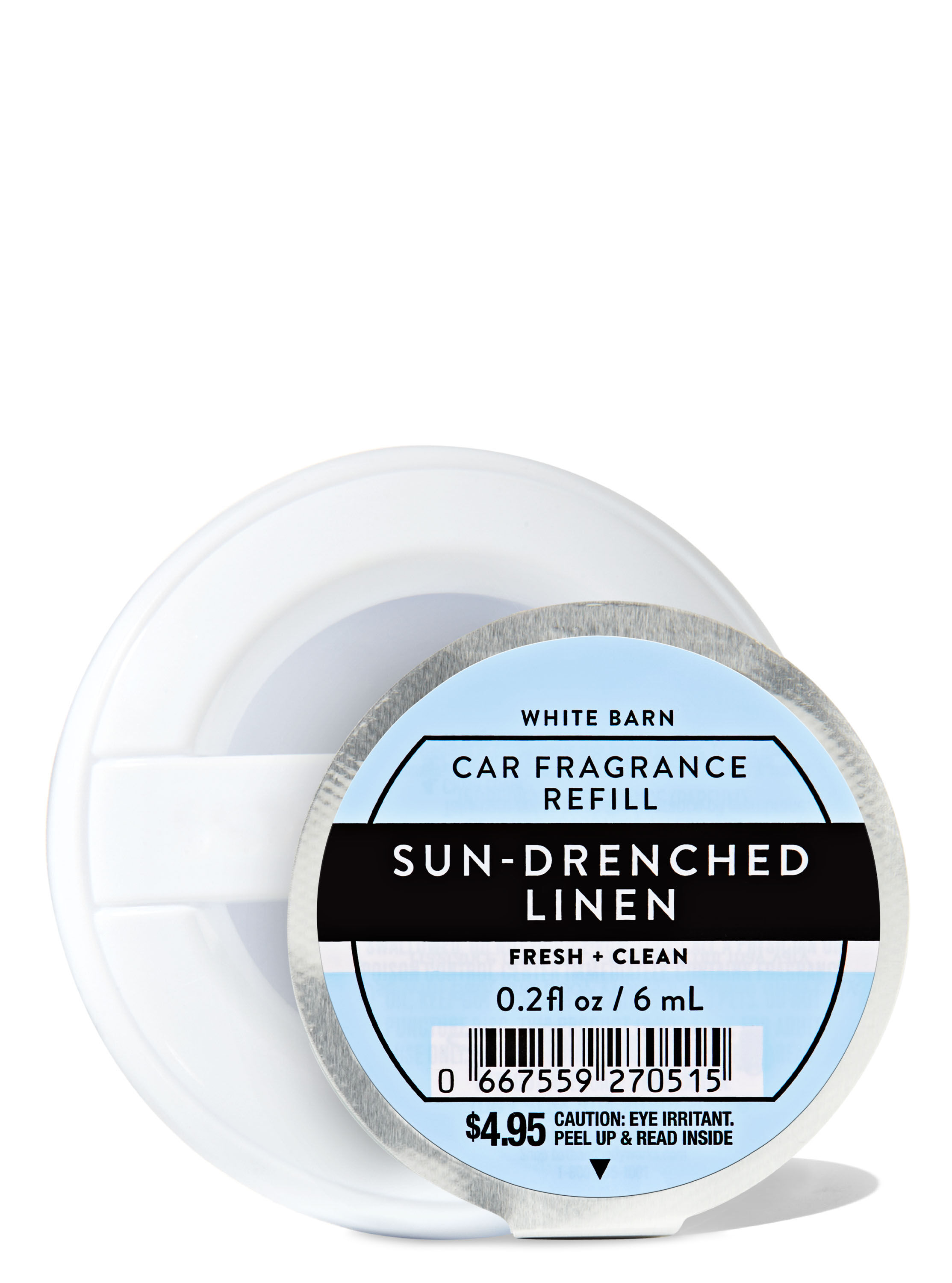 Sun-Drenched Linen Car Fragrance Refill