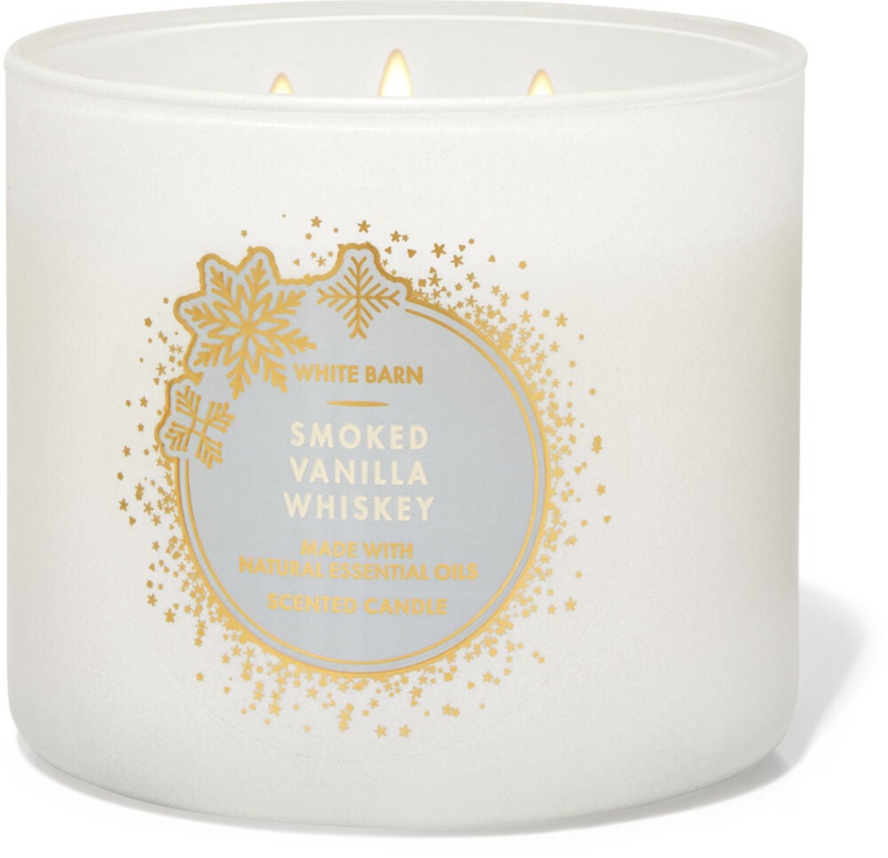 Smoked Vanilla Whiskey BBW candle lot munimoro.gob.pe