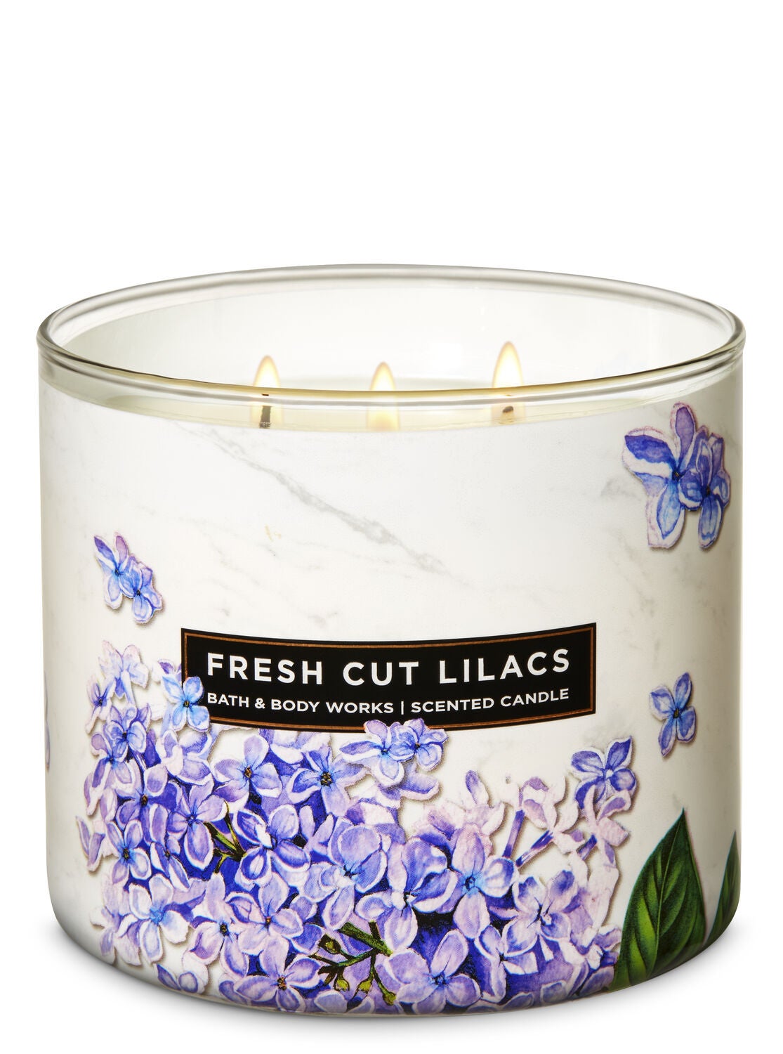 Fresh Cut Lilacs 3-Wick Candle - Bath And Body Works