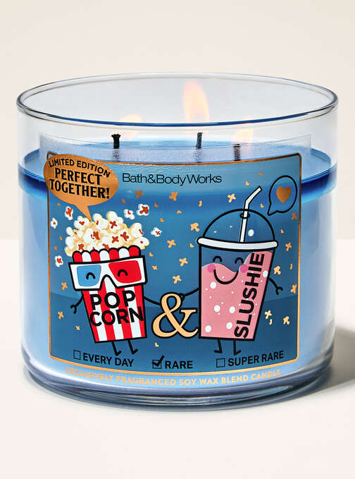 Popcorn & Slushie 3-Wick Candle