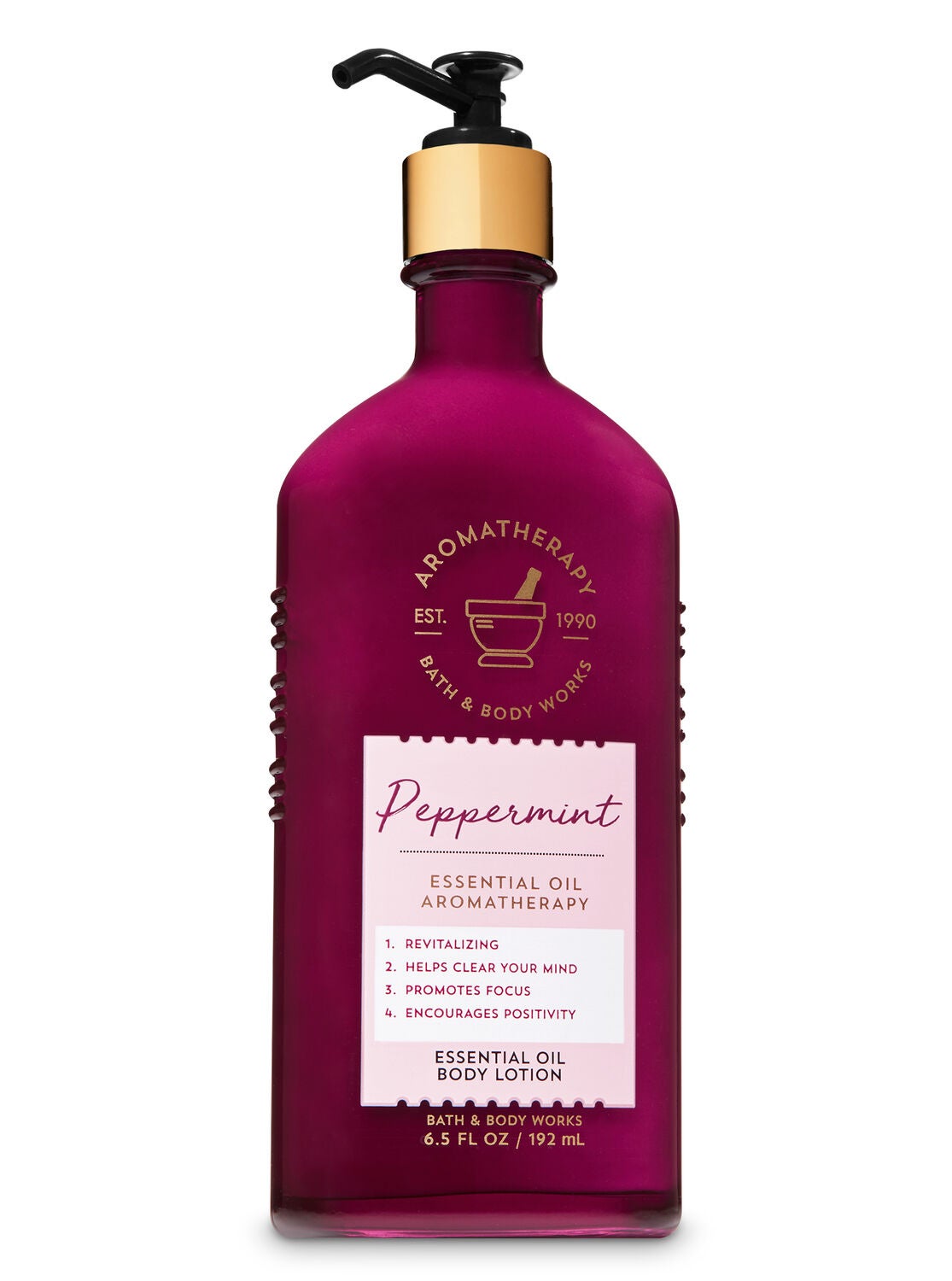 Peppermint Essential Oil Body Lotion Aromatherapy Bath Body
