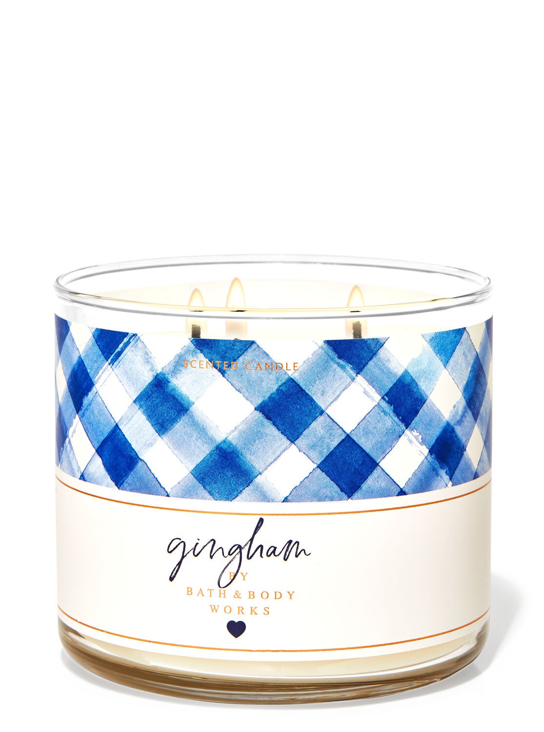Gingham 3-Wick Candle - Bath And Body Works