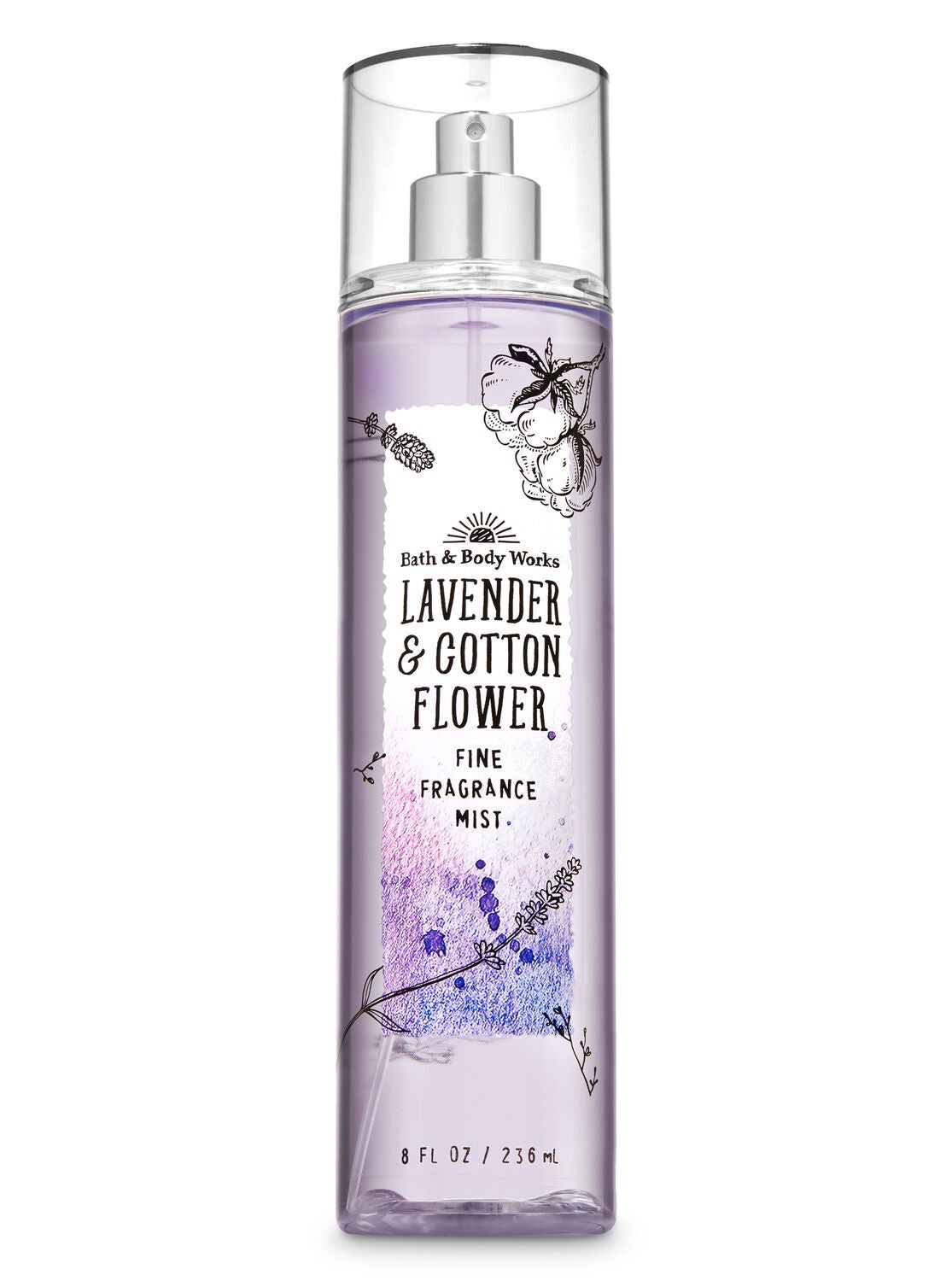 Signature Collection Lavender & Cotton Flower Fine Fragrance Mist - Bath And Body Works