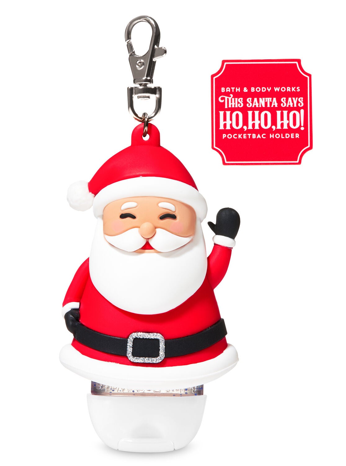 Noise-making Santa PocketBac Holder - Bath And Body Works