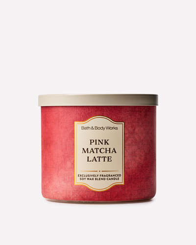 Pink Matcha Latte 3-Wick Candle