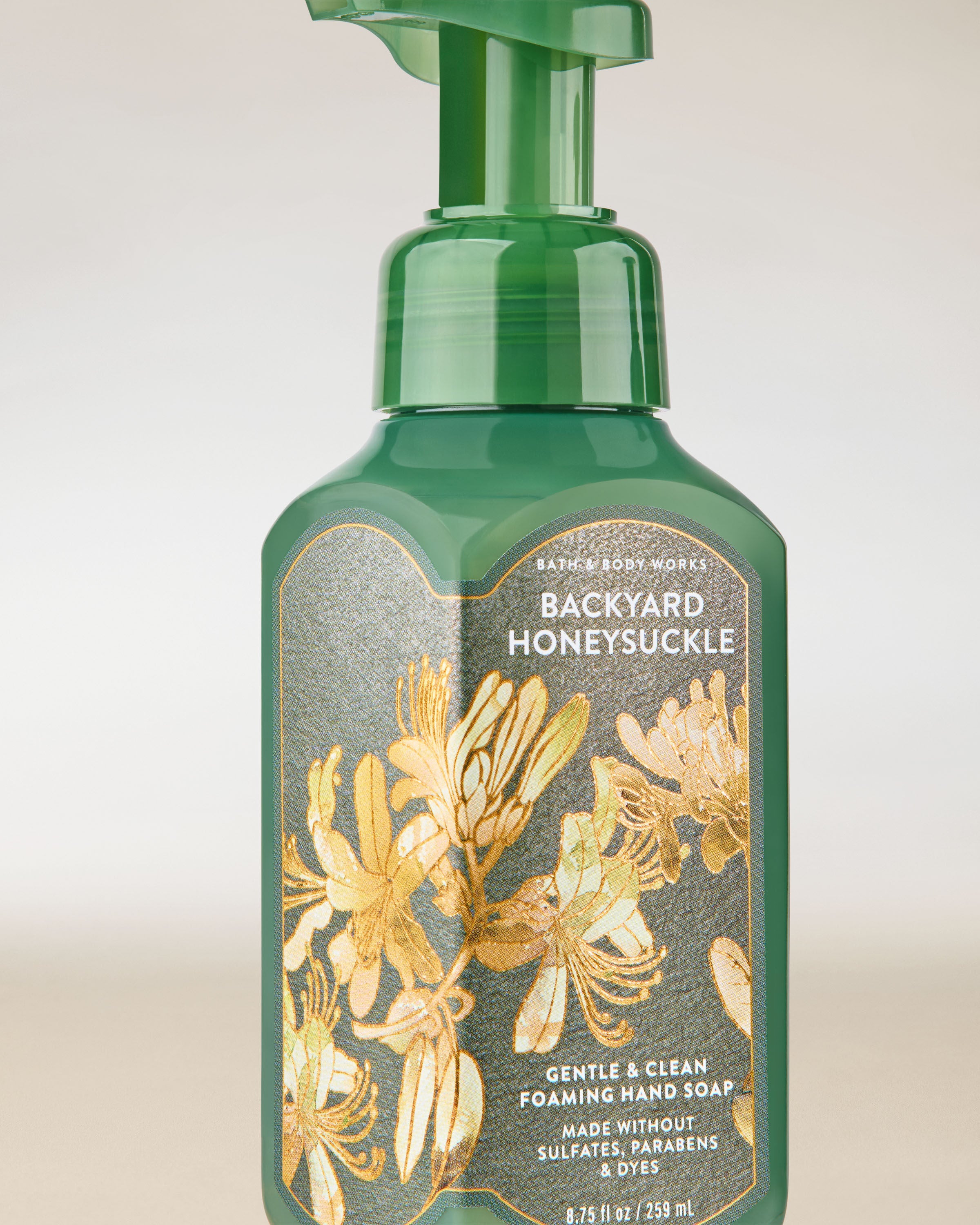 Backyard Honeysuckle Gentle & Clean Foaming Hand Soap Foaming Hand