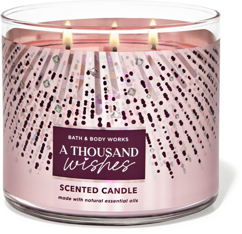 1 Bath & Body Works BLACK CURRANT VANILLA Large 3-Wick Candle 14.5 oz 