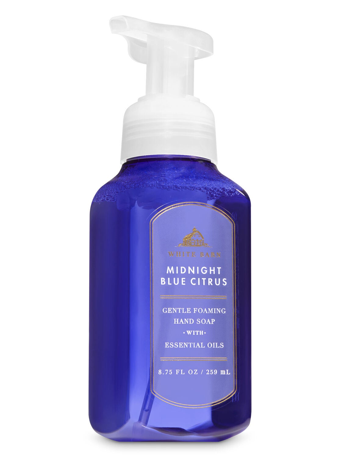 White Barn Midnight Blue Citrus Gentle Foaming Hand Soap - Bath And Body Works
