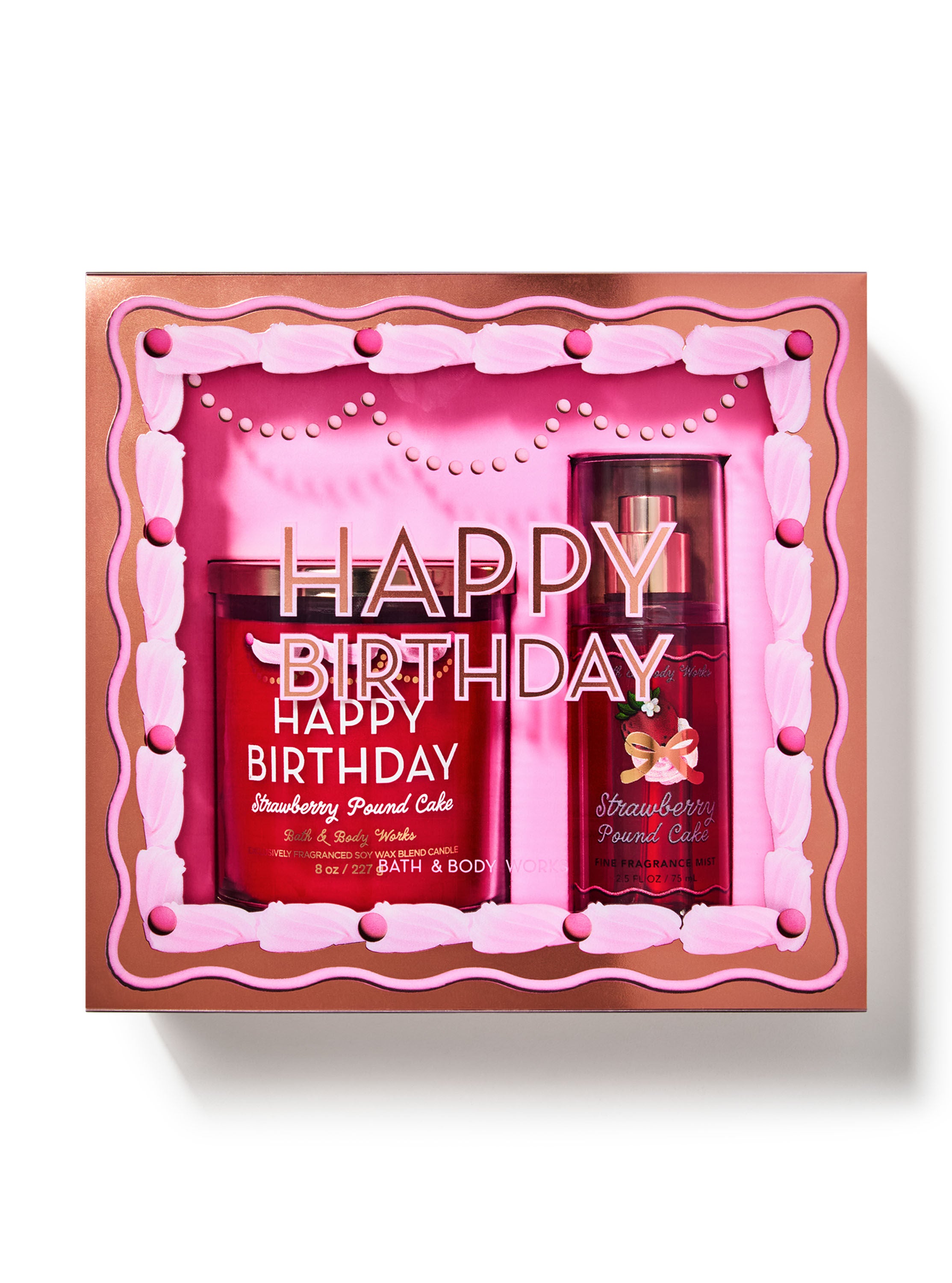 Strawberry Pound Cake Gift Set