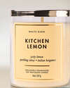 Kitchen Lemon Single Wick Candle