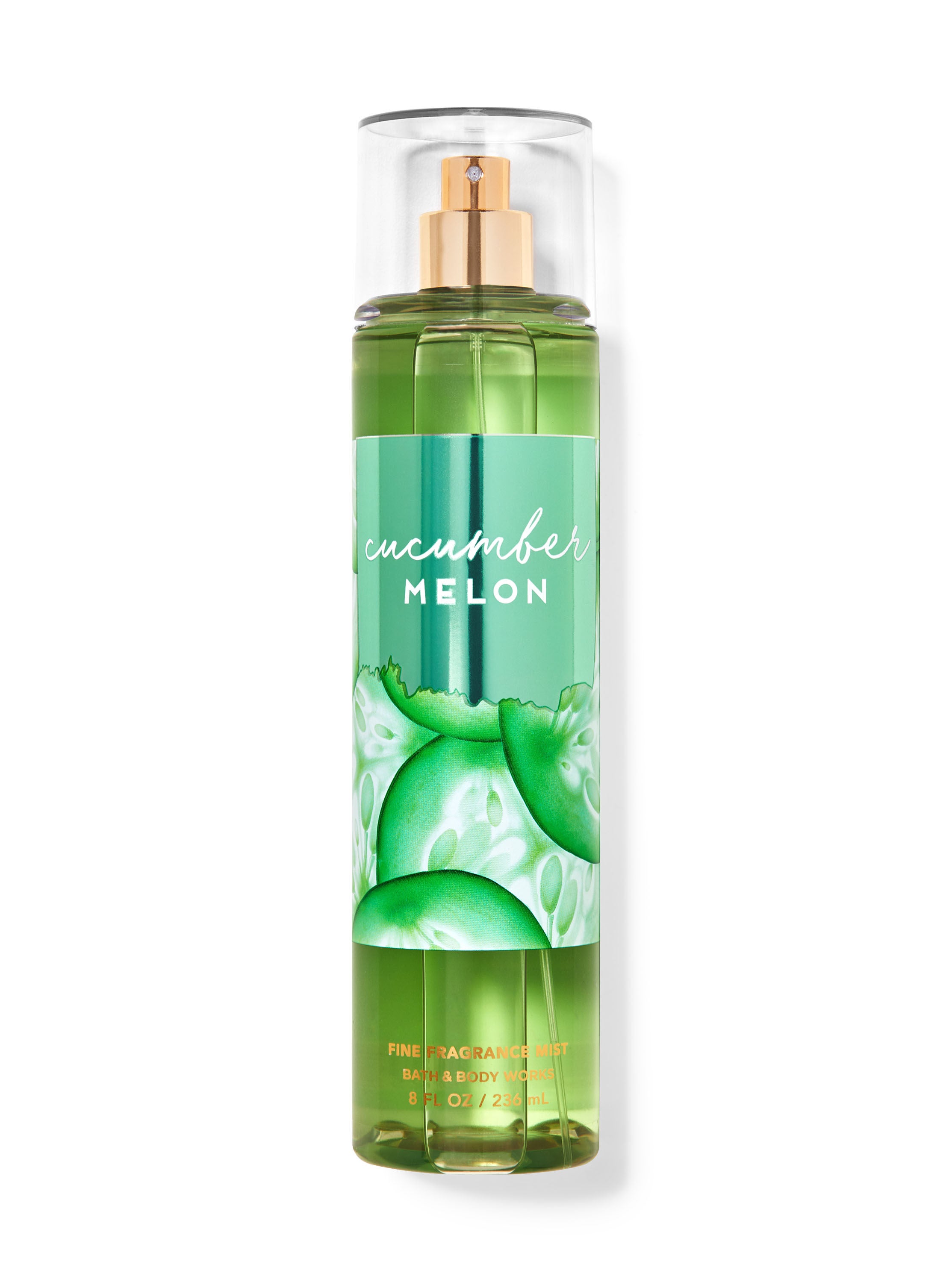 3 Bath & Body Works CUCUMBER MELON Fine Fragrance Mist Body Spray 8 oz