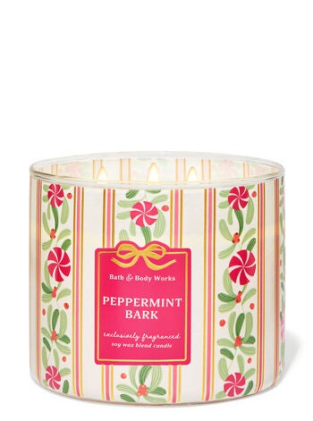 Crushed Candy Cane Single Wick Candle