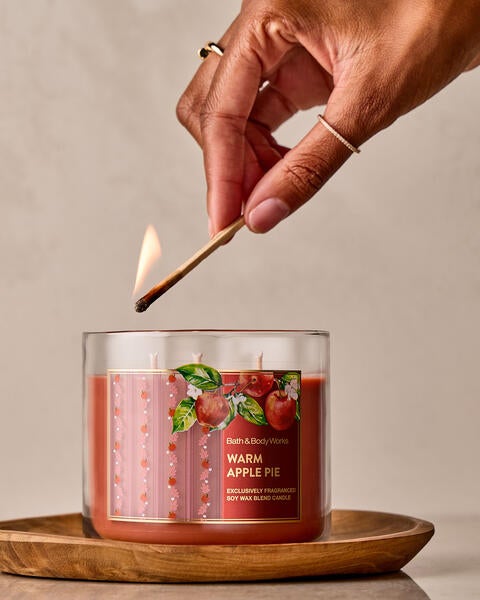 Warm Apple Pie 3-Wick Candle
