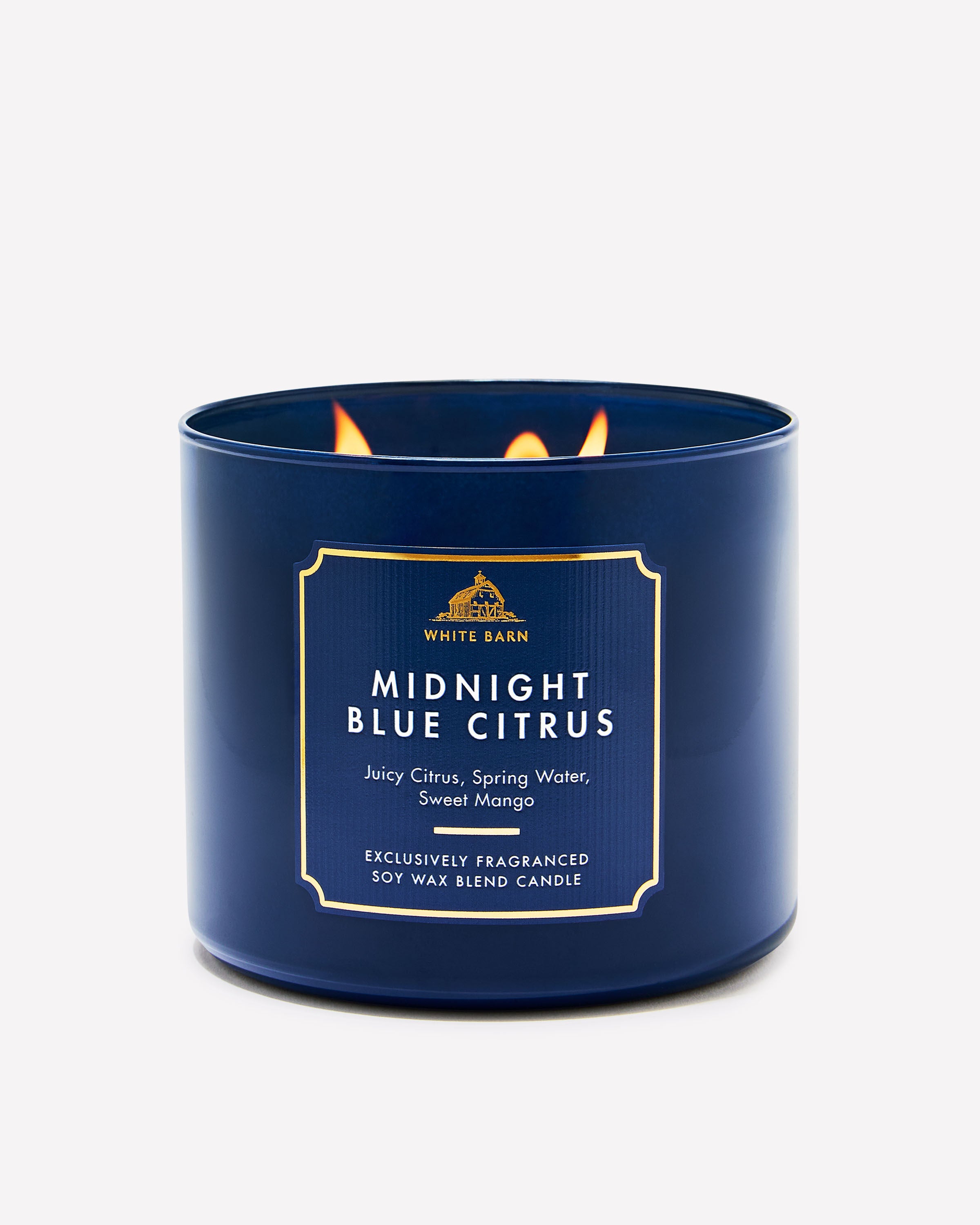 Midnight Blue Citrus 3-Wick Candle | Bath & Body Works
