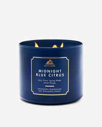 Midnight Blue Citrus 3-Wick Candle
